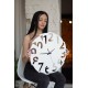 Белые настенные часы Moku Osaka (38 x 38 см)