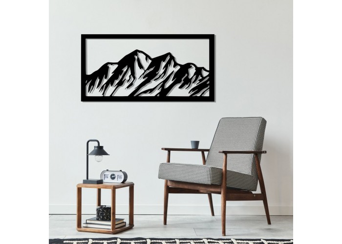  Деревянная дизайнерская картина "Hill"  (50 x 25 см)  1 — купить в PORTES.UA