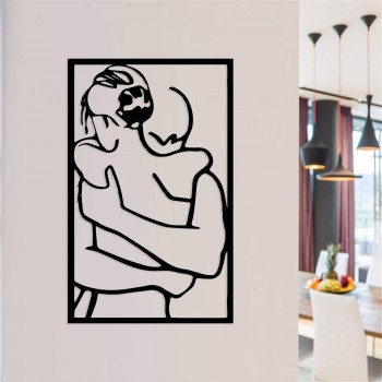 Деревянная картина "Couple"  (80 x 50 см)