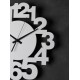 Белые настенные часы Moku Nakameguro (38 x 38 см)
