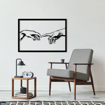 Дерев'яна картина "Touch 2" (50 x 34 см)