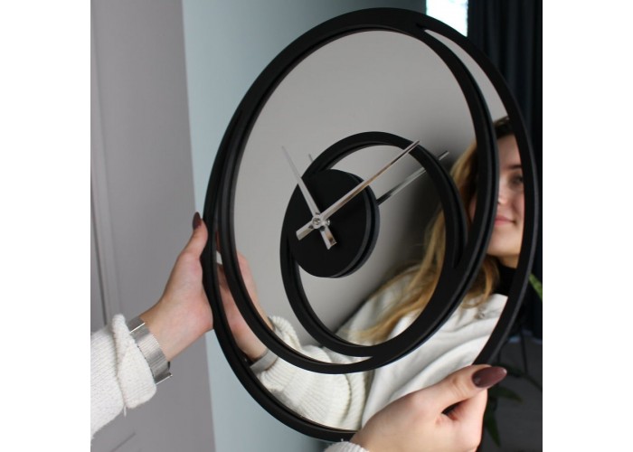  Дизайнерские настенные часы Moku Mirror Kawasaki (38 x 38 см)  1 — купить в PORTES.UA