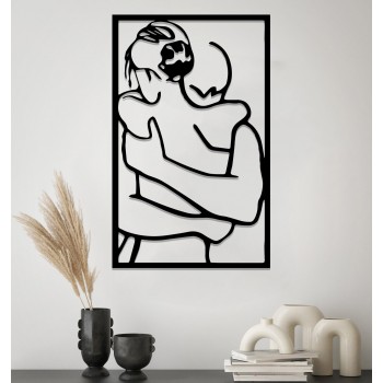 Дерев'яний малюнок "Couple" (90 x 56 см)