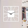Белые настенные часы Moku Fukuoka (38 x 38 см)