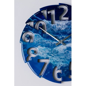 Настенные часы с эпоксидной смолы Moku Epoxy (38 x 38 см)