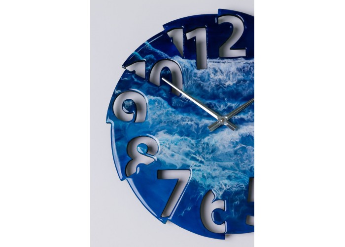  Настенные часы с эпоксидной смолы Moku Epoxy (38 x 38 см)  1 — купить в PORTES.UA