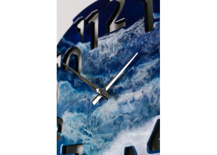 Настенные часы с эпоксидной смолы Moku Epoxy (38 x 38 см)  2 — купить в PORTES.UA