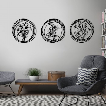 Дерев'яна картина "Florium" (40 x 40 см)