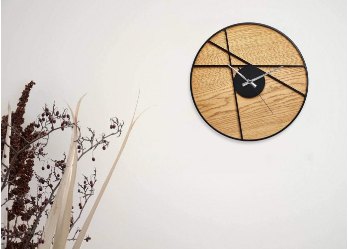  Деревянные часы Moku Kanazawa (38 x 38 см)  5 — купить в PORTES.UA