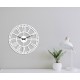 Белые дизайнерские настенные часы Moku Takassaki (38 x 38 см)