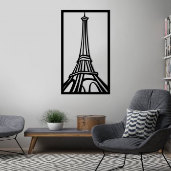 Дерев'яна картина "Paris" (70 x 40 см)
