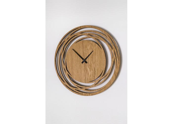  Дерев'яний настінний годинник Moku Shirakawa (38 x 38 см)  6 — замовити в PORTES.UA