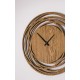 Дерев'яний настінний годинник Moku Shirakawa (38 x 38 см)