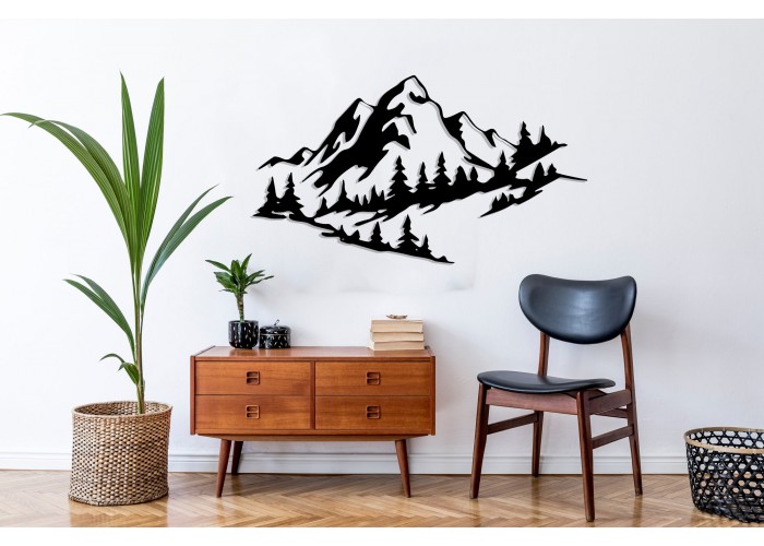  Дерев'яна картина "Mountain" (50 x 28 см)  4 — замовити в PORTES.UA