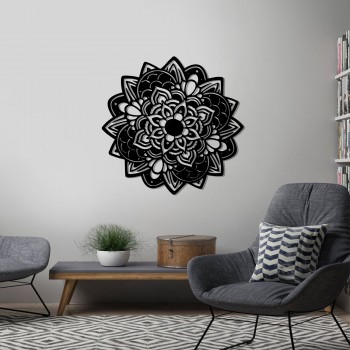 Дерев'яна картина "Mandala" (50 x 50 см)