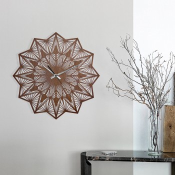 Дерев'яний настінний годинник Moku Yokohama (38 x 38 см)