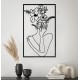 Деревянная дизайнерская картина "Vase" (50 x 30 см)