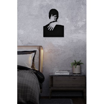 Дерев'яний малюнок Moku "Hugs" 48х36 см