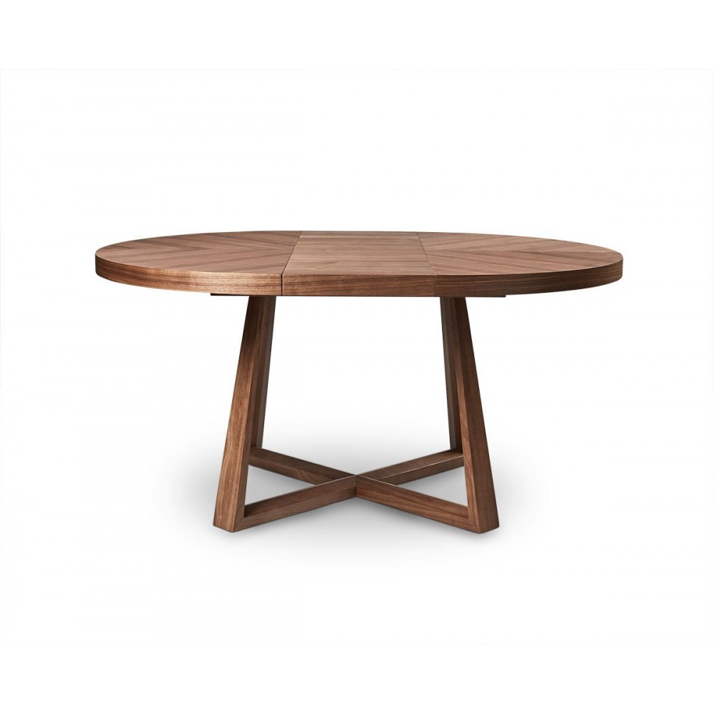 деревянный стол круглый массив
