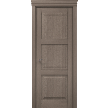 Межкомнатные двери Папа Карло Миллениум – Millenium-06 дуб серый брашированный