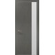 Двери Папа Карло – Plato-05 бетон серый алюминиевый торец – 15460-18