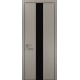 Двері Папа Карло – Plato-06 пекан світло-сірий алюмінієвий торець – 15490-18
