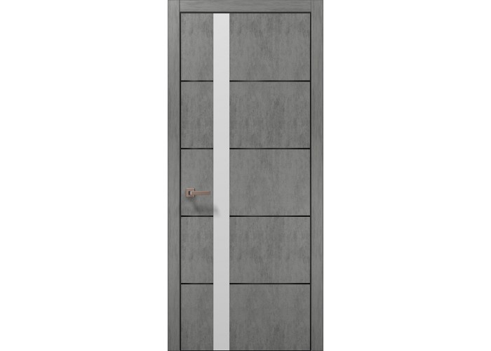  Plato-12AL бетон светный алюминиевый торец  1 — купить в PORTES.UA