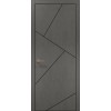 Plato-15AL бетон серый алюминиевый торец