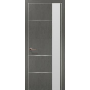 Plato-11AL бетон сірий алюмінієвий торець