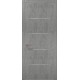 Двери Папа Карло – Plato-02 бетон светный алюминиевый торец – 15394-18