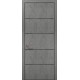 Двери Папа Карло – Plato-02 бетон светный алюминиевый торец – 15394-18
