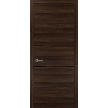 Plato-02AL ясень шоколадный алюминиевый торец