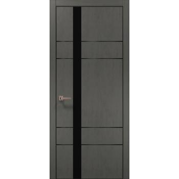 Plato-10AL бетон сірий алюмінієвий торець