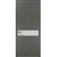 Двери Папа Карло – Plato-03 бетон серый алюминиевый торец – 15406-18