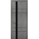 Двери Папа Карло – Plato-10 бетон светный алюминиевый торец – 15596-18