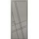 Двери Папа Карло – Plato-19 шелк серебро алюминиевый торец – 15836-18