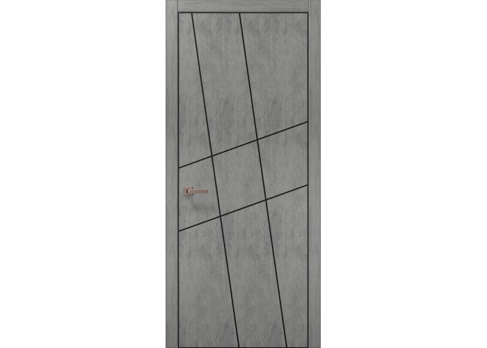  Plato-16AL бетон светный алюминиевый торец  1 — купить в PORTES.UA