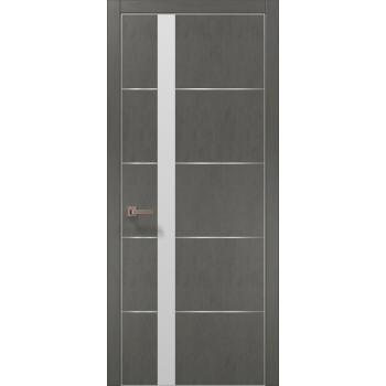 Plato-12AL бетон сірий алюмінієвий торець