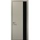Двери Папа Карло – Plato-05 шелк капучино алюминиевый торец – 15459-18