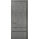 Двери Папа Карло – Plato-09 бетон светный алюминиевый торец – 15569-18