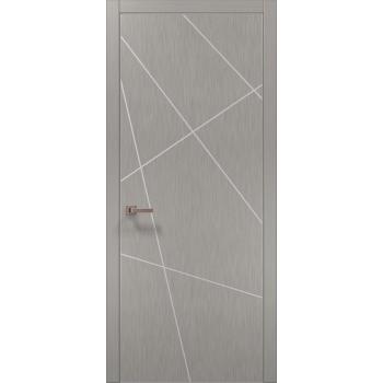 Plato-18AL шелк серебро алюминиевый торец