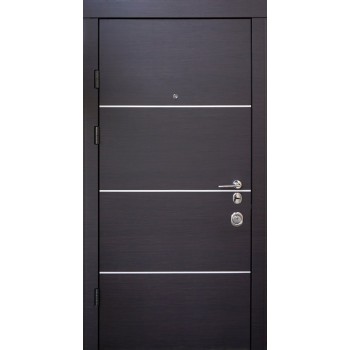 Двері вхідні - Qdoors - мод. Горизонт – AL – Т