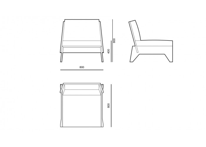  Крісло - Basic - ACA01  5 — замовити в PORTES.UA