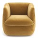 Кресло дизайнерское "Brune" 80х80х70 см. Желтый