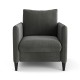 Крісло дизайнерське "Sydney" 80х95х86 см Сірий