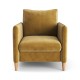Кресло дизайнерское "Sydney" 80х95х86см Желтый
