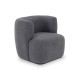 Кресло дизайнерское SPIN 75х70х74 см Серый (Арт. 501)