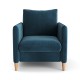 Кресло дизайнерское "Sydney" 80х95х86см синий