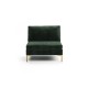 Кресло Luna 90х85х95 см Темно-зеленый (Арт.43)