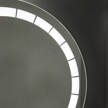 Большое круглое зеркало ANNETTE